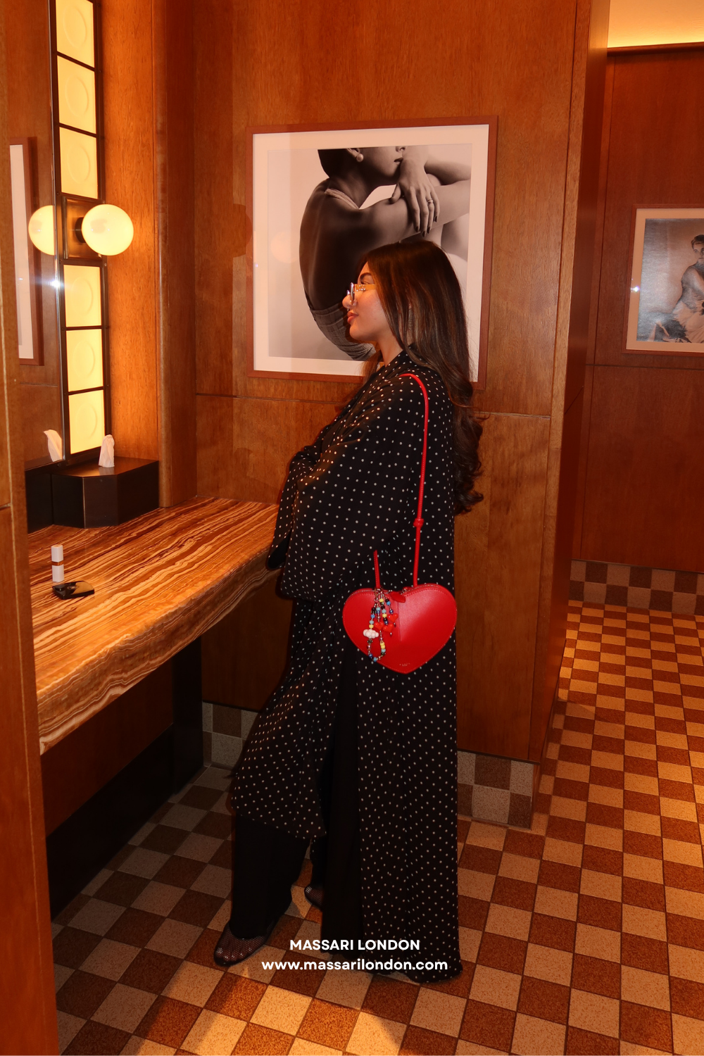 Polka dot - Black