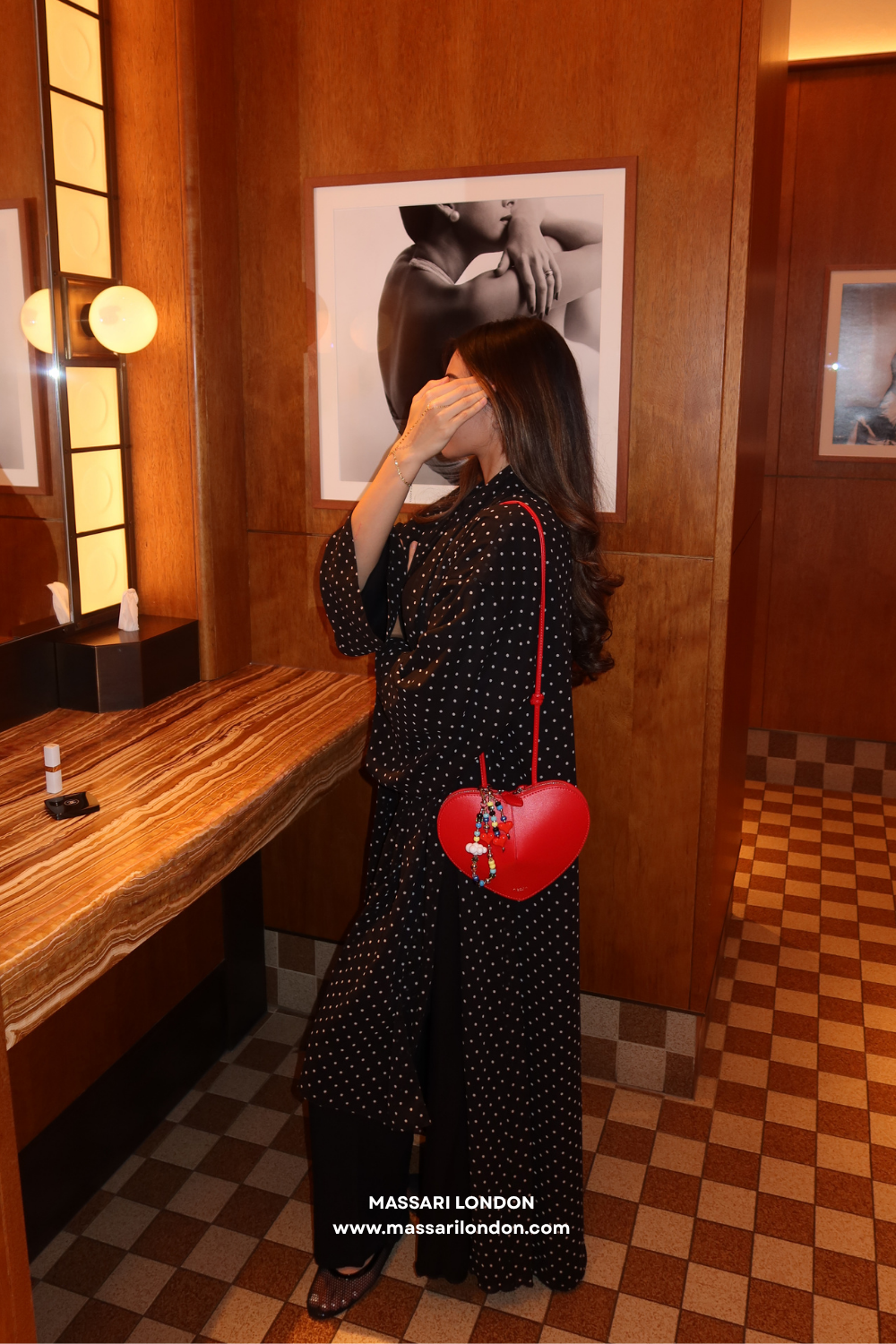 Polka dot - Black